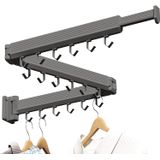 Rack De Lavanderia Montado Na Parede Rack De Secagem De Roupas Rack De Secagem Cl