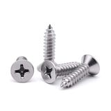 8 X 1/2 Cabeça Plana Parafusos De Chapa De Metal Phillips Drive Wood S