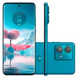 Smartphone Motorola Edge 40 Neo 5G Caneel Bay 256GB 10GB (8GB+2GB) 50MP Câmera AI IP68 NFC