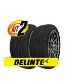 Kit 2 Pneus Delinte Aro 17 225/55r17 Dh3 Run Flat 97y