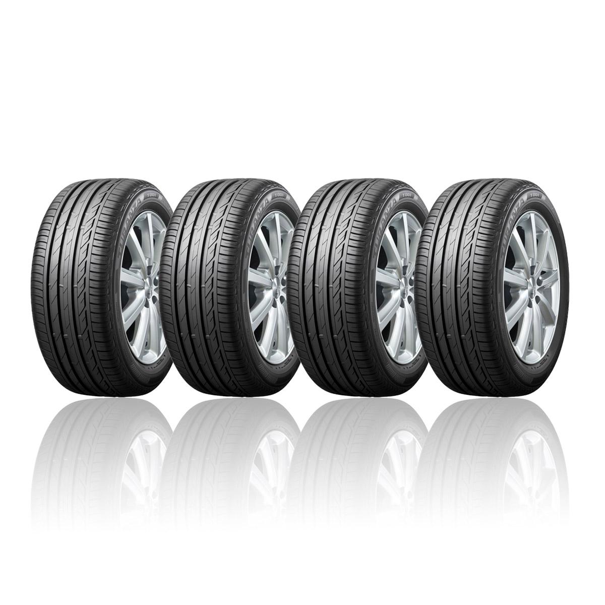 Pneu Aro 16 205/55r16 91v Bridgestone Turanza T001 Rft Kit 4