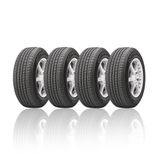 Pneu Aro 16 225/60r16 98h Hankook Optimo Me02 K424 Kit 4