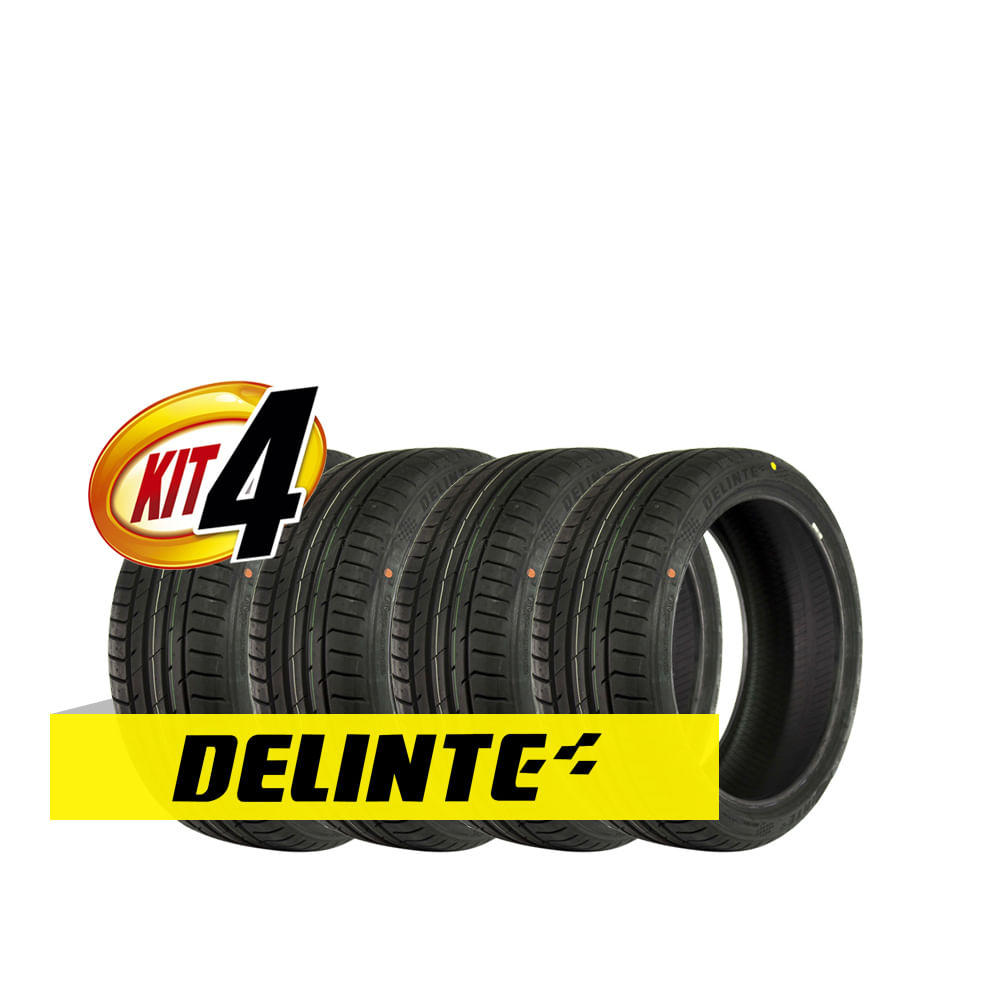 Kit 4 Pneus Delinte Aro 18 205/40r18 Ds7 Sport 86y