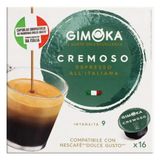 Café Italiano Gimoka Cremoso Com 16 Cápsulas Compatível Com Dolce Gusto