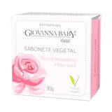 Sabonete Em Barra Vegetal Giovanna Baby Classic Óleo De Macadâmina E Vitamina E 90g