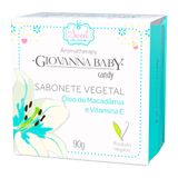 Sabonete Em Barra Vegetal Giovanna Baby Candy Óleo De Macadâmia E Vitamina E 90g
