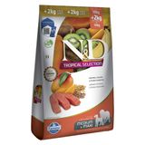 Ração N&amp;d Tropical Selection Para Cães Adultos Medium/maxi Salmão Leve 12kg E Pague 10kg