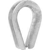 Anilha P/ Cabo De Aço 7/8&quot; Pesado Galvanizada Vonder Plus