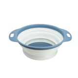 Escorredor Retrátil Para Alimentos P 19cm Azul Oikos