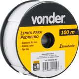 Linha Para Pedreiro Lisa 0,8mmx100m - Vonder