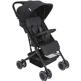 Carrinho De Bebe Berço Passeio Compacto Mascote Preto - Kiddo