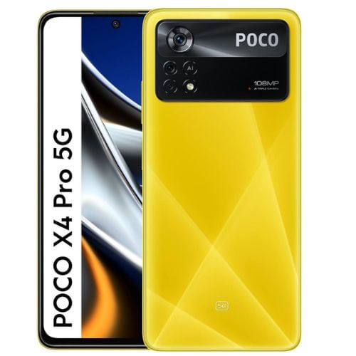 Celular Smartphone Xiaomi Poco X4 Pro 5g 128gb Amarelo - Dual Chip