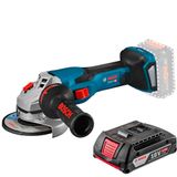 Esmerilhadeira Angular 5 Pol Brushless Com Bateria 2,0 Ah Gws18v-15 P Bosch