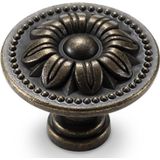 Conjunto De 10 Puxadores De Armário De Cozinha Vintage Gaveta De Flores