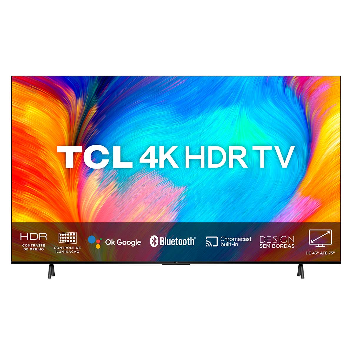 Menor preço em Smart TV TCL 55" 4K 55P635 LED Dolby Audio 3X HDMI 1X USB WiFi