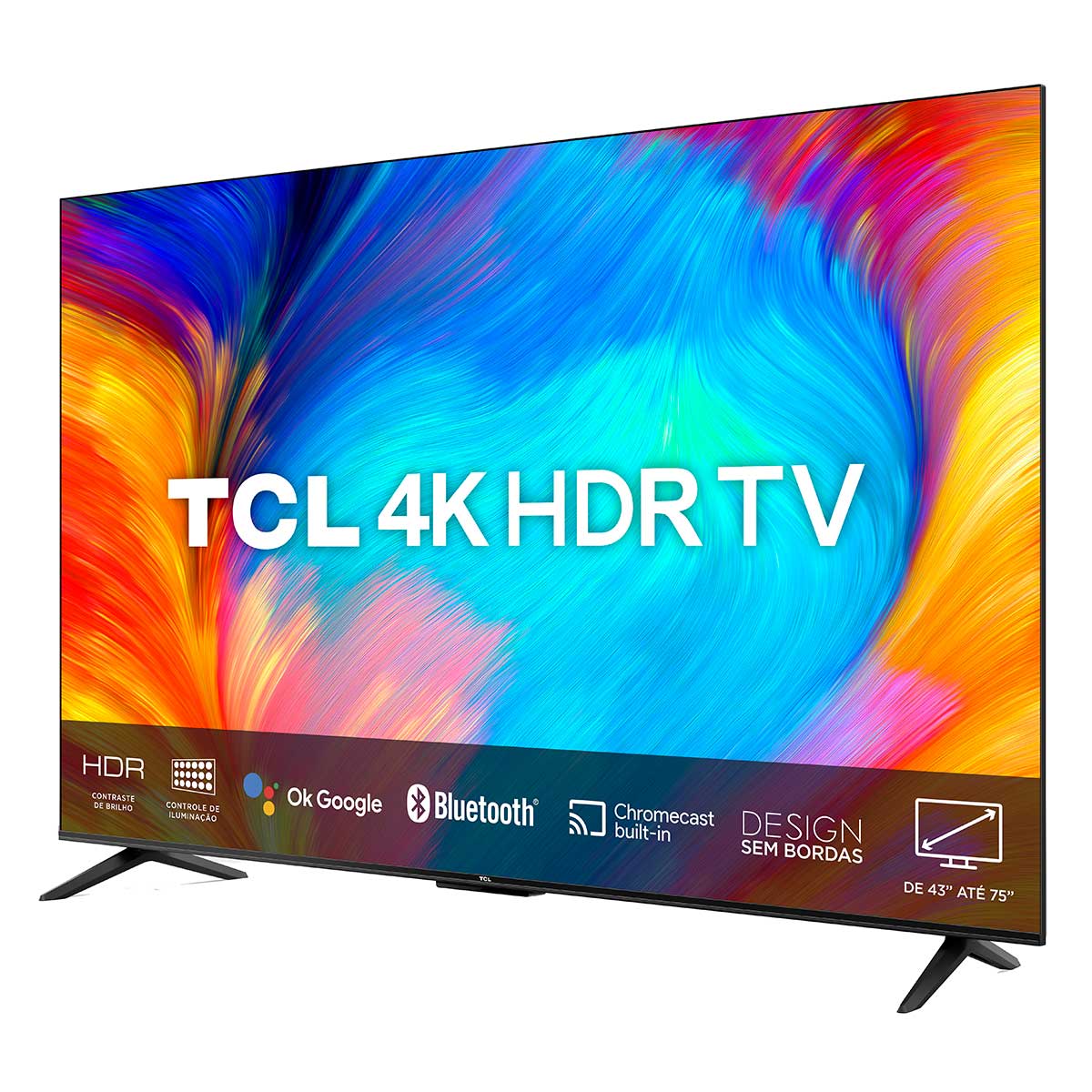 Smart Tv TCL 55 (55P635) 4K/HDR/WI-FI/HDMI/USB/Google Assistant - Galpao  Estofados