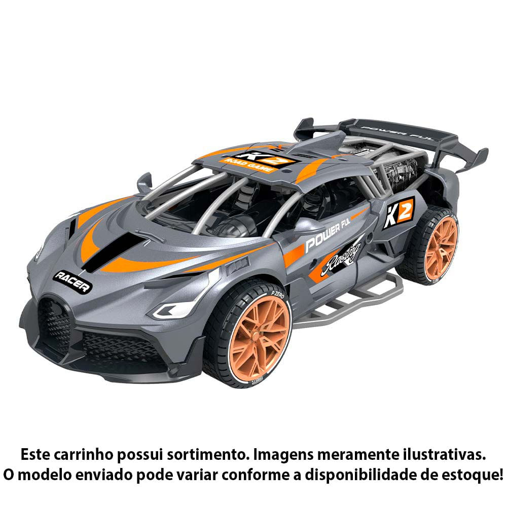 Carrinho De Friccao Racer Power Luz E Som Sortido Dm Toys - Carrefour