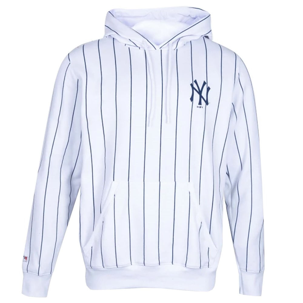 Moletom Canguru New Era Mlb New York Yankees Back To School Branco