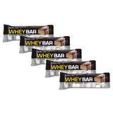 Kit 5 Barra De Proteína Whey Bar High Protein Probiótica Coco Com 40g