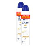 Desodorante Antitranspirante Aerosol Dove Original 250ml Leve Mais Pague Menos | Kit Com Duas Unidades