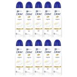 Kit 10 Desodorante Antitranspirante Aerosol Dove Original 150ml