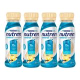 Kit 4 Nutren Control Diet Baunilha Suplemento Alimentar 200ml