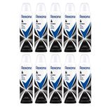 Kit 10 Desodorante Rexona Invisible Aerosol Antitranspirante 48h 150ml