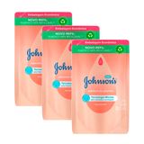 Sabonete Líquido De Glicerina Johnson&#39;s Baby Refil 380ml | Kit Com Três Unidades