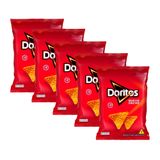 Kit 5 Doritos Elma Chips Sabor Queijo Nacho 210g