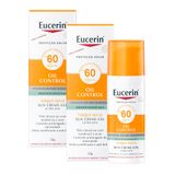 Kit 2 Eucerin Sun Oil Control Fps 60 Protetor Solar Facial 50ml