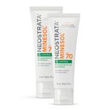 Kit 2 Protetor Solar Facial Neostrata Minesol Oil Control Fps 70 40g