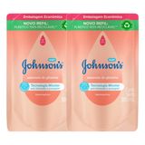 Sabonete Líquido De Glicerina Johnson&#39;s Baby Refil 380ml | Kit Com Duas Unidades