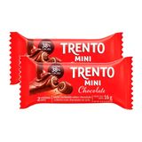 Kit 2 Chocolate Trento Mini Ao Leite 16g