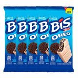 Chocolate Bis Lacta Xtra Oreo 45g | Kit Com Cinco Unidades