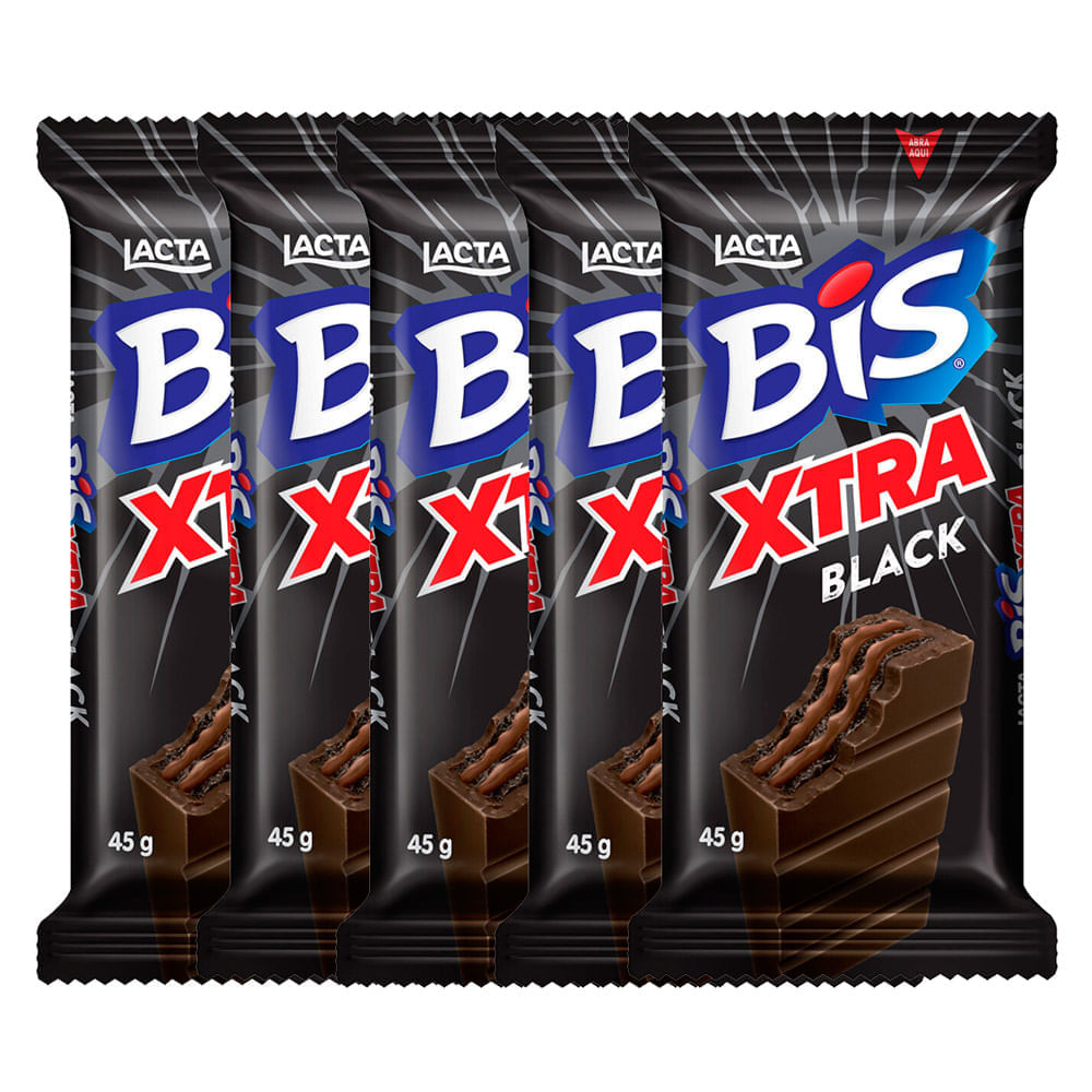 Chocolate BIS Xtra ao Leite 45gr- Display com 15 unidades. – GRUPO
