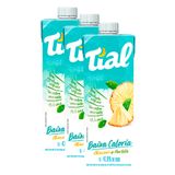 Kit 3 Suco Tial Néctar Misto Abacaxi E Hortelã De Baixa Caloria 1 Litro