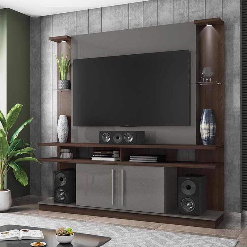 Home Sala Tv 60pol. York Led Nogal/titanium