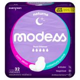 Absorvente Modess Noturno Com Abas 32un