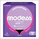 Calcinha Absorvente Modess Fluxo Leve/moderado M