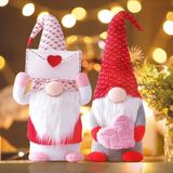 Decorações Do Dia Dos Namorados Sr. E Sra. Boneca De Pelúcia Artesanal Tomte Escandinava Para O Dia Dos Namorados Enfeite De Mesa De Novidad
