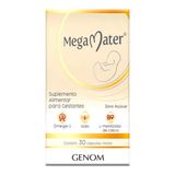 Suplemento Alimentar Para Gestantes Mega Mater 30 Capsulas