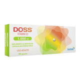 Suplemento Alimentar Doss 1 000ui Vitamina D3 30 Capsulas Gelatinosas Moles