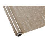 Toalha Premium Metalizada Rolo De 1,37m X 20m Arabesco Ouro Kapazi