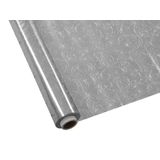 Toalha Premium Metalizada Rolo De 1,37m X 20m Arabesco Prata Kapazi