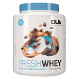 Fresh Whey Dux Sabor Chocolate E Pasta De Amendoim Com 20g Proteína Pote 450g