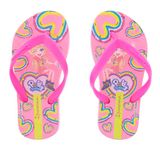 Chinelo Ipanema Feminino Infantil Polly Pocket Pink 27 28