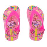 Chinelo Ipanema Feminino Infantil com Elástico Polly Pocket Pink 20 21