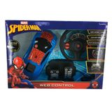 Carro Controle Remoto 7 Funções Spider Man Bat Rec - Candide