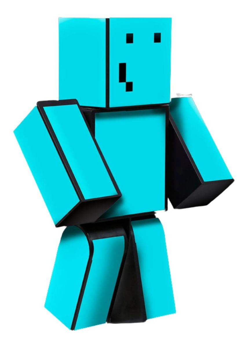 Boneco Gamer Skin Problems 25cm - Minecraft - Algazarra