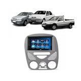 Kit Multimídia Palio Strada Siena Fire C/ Ar 2002 / 2014 Mp5 2din Bt Usb Fm Leitor Sd